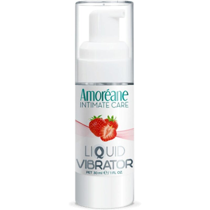 AMOREANE VIBRIERENDE FLÜSSIGE ERDBEERE 30 ML