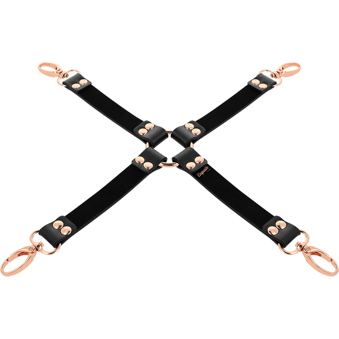 COQUETTE CHIC DESIRE - FANTASY HOG TIE VEGANES LEDER