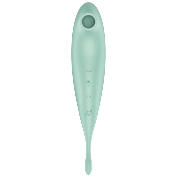 SATISFYER - TWIRLING PRO+ AIR PULSE STIMULATOR & VIBRATOR APP ROT