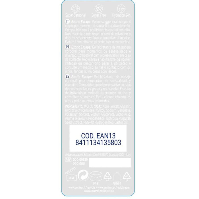 CONTROL - 2 EN 1 MASSAGE & VERGNÜGEN EXOTISCH 200 ML