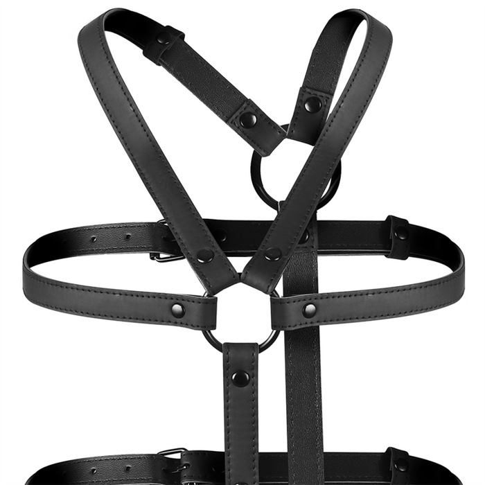 FETISH SUBMISSIVE BONDAGE - VERSTELLBARER GURT FÜR TORSO UND ARME