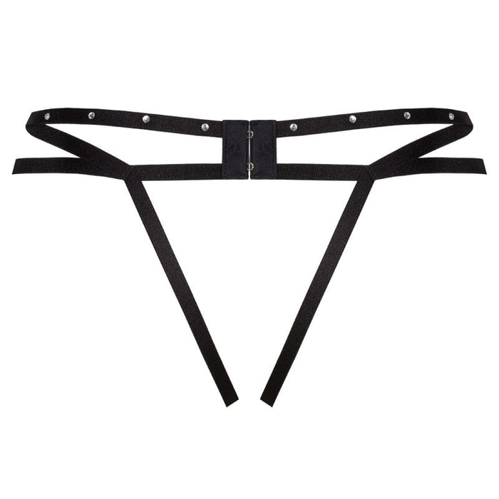 LIVCO CORSETTI FASHION - NOMADE TANGA MIT SCHRITTFREIEN SCHWARZ
